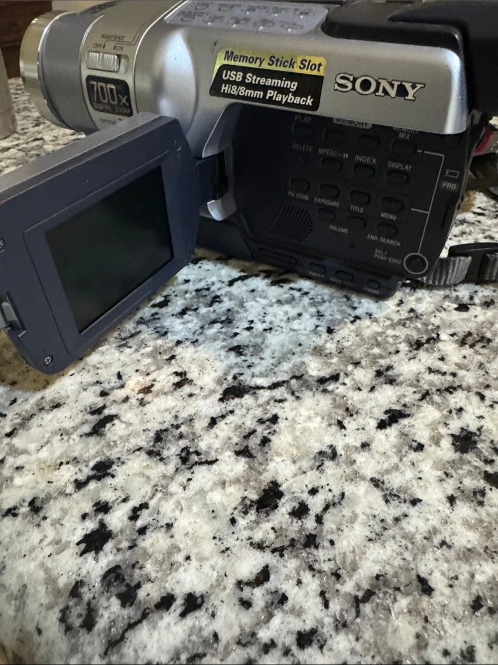 Sony Handycam DCR-TRV350 Digital8 Hi8 8mm Camcorder VCR Player~ tested